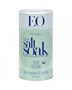 EO Products Bath Salts Eucalyptus and Arnica - 22 oz