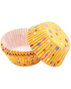 Wilton Standard Baking Cups-Sweet Dots 75/Pkg