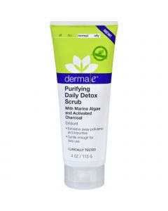 Derma E Scrub - Purifying Daily Detox - 4 oz