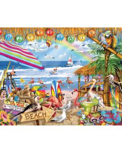 White Mountain Puzzles Jigsaw Puzzle 1000 Pieces 24"X30"-Happy Hour