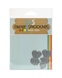 Paper Smooches Die-Bees