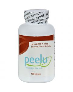Peelu Chewing Gum - Cinnamon Sass - 100 ct