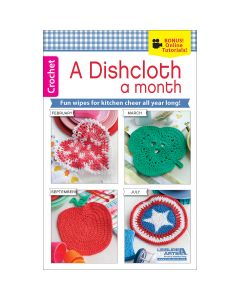 Leisure Arts-A Dishcloth A Month
