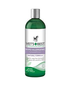 Vet's Best Hypo-Allergenic Dog Shampoo 16oz Green 2.45" x 2.45" x 8"