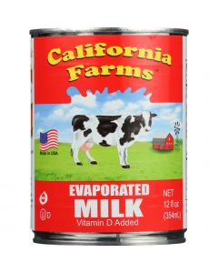 California Farms Evaporated Milk - 12 oz - case of 24