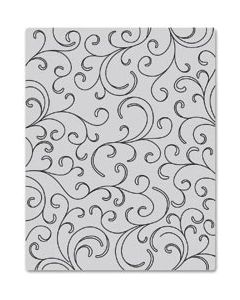 Hero Arts Cling Stamps 4.5"X5.75"-Flourish Background