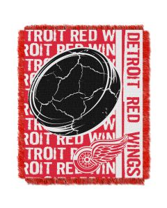 The Northwest Company Red Wings  48x60 Triple Woven Jacquard Throw - Double Play Series