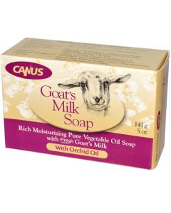 Canus Goat's Milk Vegetable Oil Bar Soap With Orchid Oil - 5 oz
