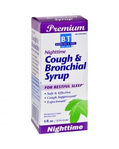 Boericke and Tafel Cough and Bronchial Syrup Nighttime - 4 fl oz