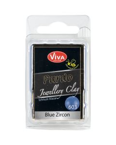 Viva Decor PARDO Jewelry Clay 56g-Blue Zirkon