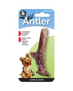 Pet Qwerks Small Antler-Liver
