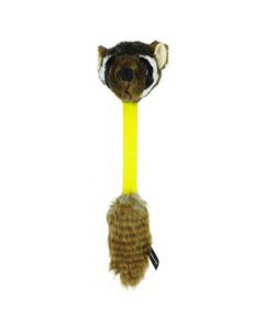 Hyper Pet Hyper Shakes Raccoon Dog Toy Brown 15" x 5" x 3.25"