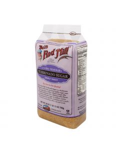 Bob's Red Mill Coarse Turbinado Sugar - 28 oz - Case of 4