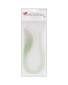 Quilled Creations Quilling Paper Dark Center Graduated .125" 50/Pkg-Green