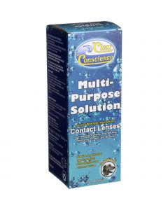 Clear Conscience Multi Purpose Contact Lens Solution - 12 oz