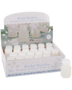Darice Victoria Lynn Bridal Bubbles .5oz Bottles 24/Pkg-