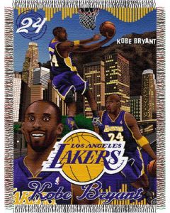 The Northwest Company Kobe Bryant - Lakers 2010 "Players" 48"x 60" Tapestry Throw (NBA) - Kobe Bryant - Lakers 2010 "Players" 48"x 60" Tapestry Throw (NBA)
