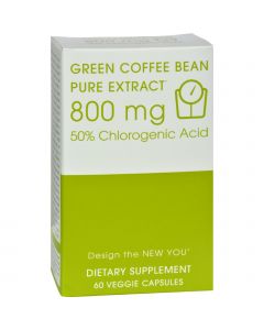 Creative Bioscience Green Coffee Bean Pure Extract - 800 mg - 60 Vcaps
