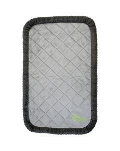 Worldwise goDog Bedzzz Bubble Plush Extra Extra Large 49"x30"-Gray