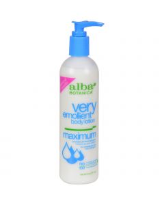 Alba Botanica Very Emollient Body Lotion Maximum - 12 fl oz