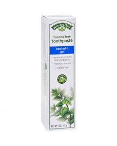 Nature's Gate Natural Toothpaste Gel Flouride Free Cool Mint - 5 oz - Case of 6