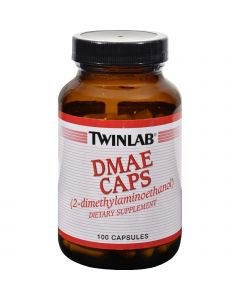 Twinlab DMAE Caps - 100 mg - 100 Capsules