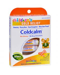 Boiron Children's Cold Calm Pellets - 2 Doses