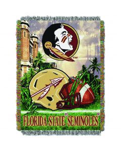 The Northwest Company Florida State College "Home Field Advantage" 48x60 Tapestry Throw
