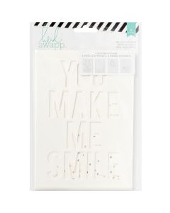 American Crafts Heidi Swapp Memory Planner Watercolor Paper 5"X7" 8/Pkg-Wanderlust, 4 Designs/2 Each