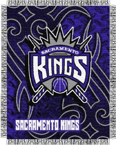 The Northwest Company Kings 48"x60" Triple Woven Jacquard Throw (NBA) - Kings 48"x60" Triple Woven Jacquard Throw (NBA)