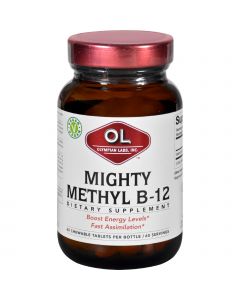 Olympian Labs Vitamin B-12 - Mighty Methyl B-12 - 60 Tablets