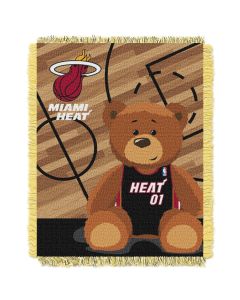 The Northwest Company Heat  Baby 36x46 Triple Woven Jacquard Throw - Half Court Series