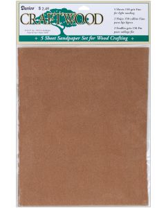 Darice Sandpaper 9"X11" 5/Pkg-150 Grit