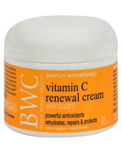 Beauty Without Cruelty Renewal Cream Vitamin C with CoQ10 - 2 oz