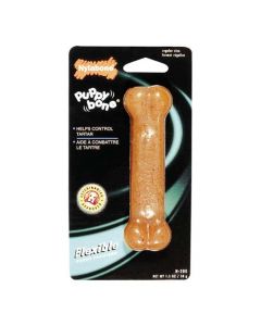 Nylabone Puppybone Regular Chew Toy Brown 4.5" x 1.5" x 1.5"