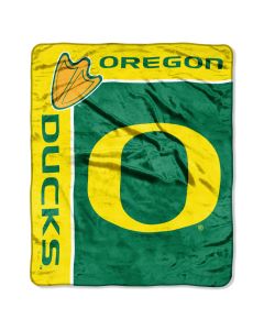 The Northwest Company Oregon "School Spirit" 50"x60" Raschel Throw (College) - Oregon "School Spirit" 50"x60" Raschel Throw (College)