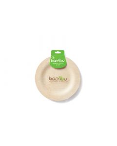 Bambu Veneerware Plates - Round 7 inch - 8 Count