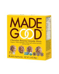 Made Good Granola Minis - Chocolate Banana - Case of 6 - 3.4 oz.