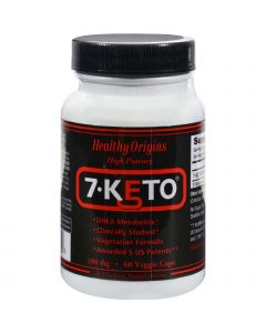 Healthy Origins 7-Keto DHEA Metabolite - 100 mg - 60 Vegetarian Capsules