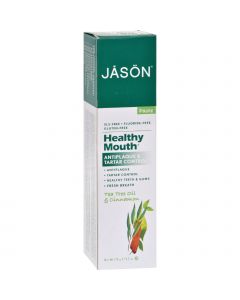 Jason Natural Products Jason Healthy Mouth Toothpaste Tea Tree and Cinnamon - 4.2 oz