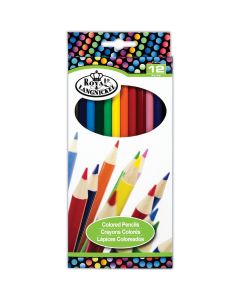 Royal Brush Colored Pencils-Bright 12/Pkg