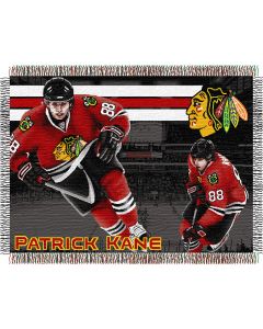 The Northwest Company Patrick Kane - Blackhawks  "Players" 48x60 Tapestry Throw