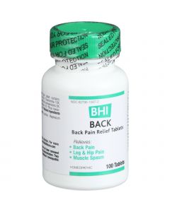 Bhi Back Pain Relief - 100 Tablets