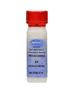 Hyland's Hylands Homeopathic Ipecacuanha 6X - 250 Tablets