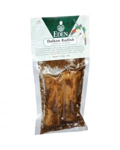 Eden Foods Pickled Daikon Radish - 2 Whole Pieces - 3.5 oz (Pack of 3) - Eden Foods Pickled Daikon Radish - 2 Whole Pieces - 3.5 oz (Pack of 3)