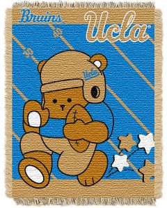 The Northwest Company UCLA  College Baby 36x46 Triple Woven Jacquard Throw - Fullback Series