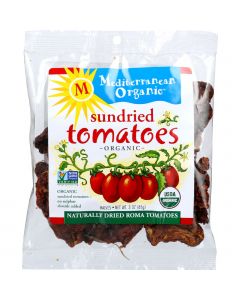 Mediterranean Organic Tomato - Organic - Sundried - in Bag - 3 oz - case of 12