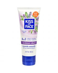 Kiss My Face Moisture Shave Lavender and Shea - 3.4 fl oz