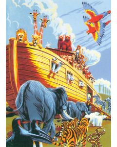 Royal Brush Junior Small Paint By Number Kit 8.75"X11.75"-Noah's Ark