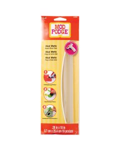 Plaid:Craft Mod Podge Mod Melts .28"X10" 16/Pkg-Beach Glass Clear